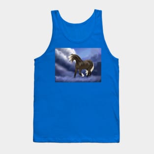 Silver Dapple Horse Tank Top